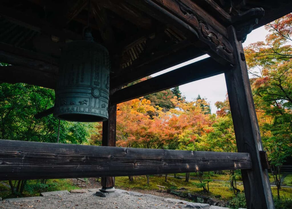 temple bell in Japan