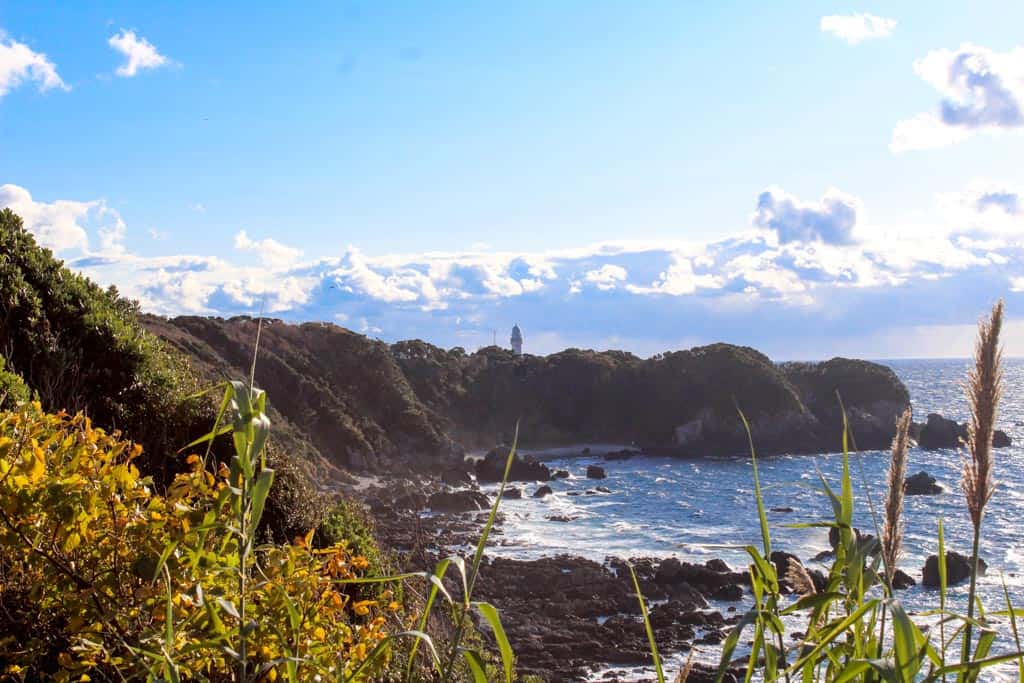 Japanese lighthouse at Cape Shionomisaki