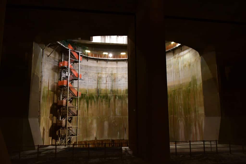 The impressive underground structure that protects Tokyo from floodings