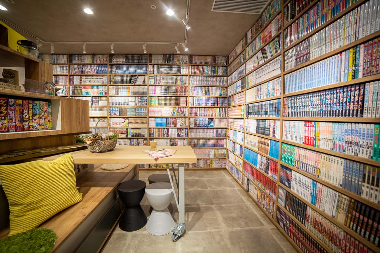 Manga Cafe: A Cheap Stay Where You Can Read Manga