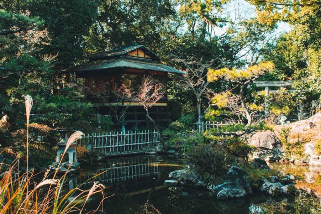 Kishiwada Gofuso Garden, a traditional Japanese garden