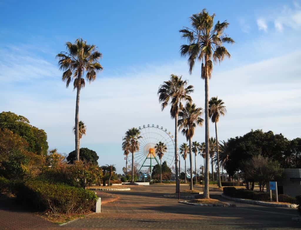 Ferris wheel at Ako Seaside Park