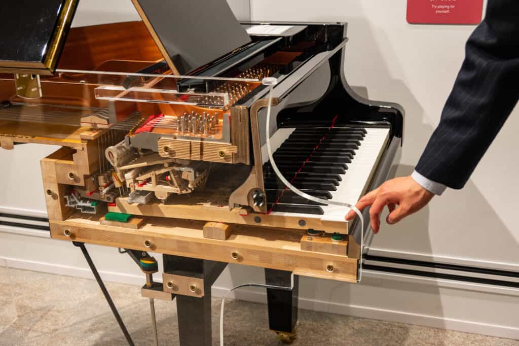how a piano works at yamaha innovation road