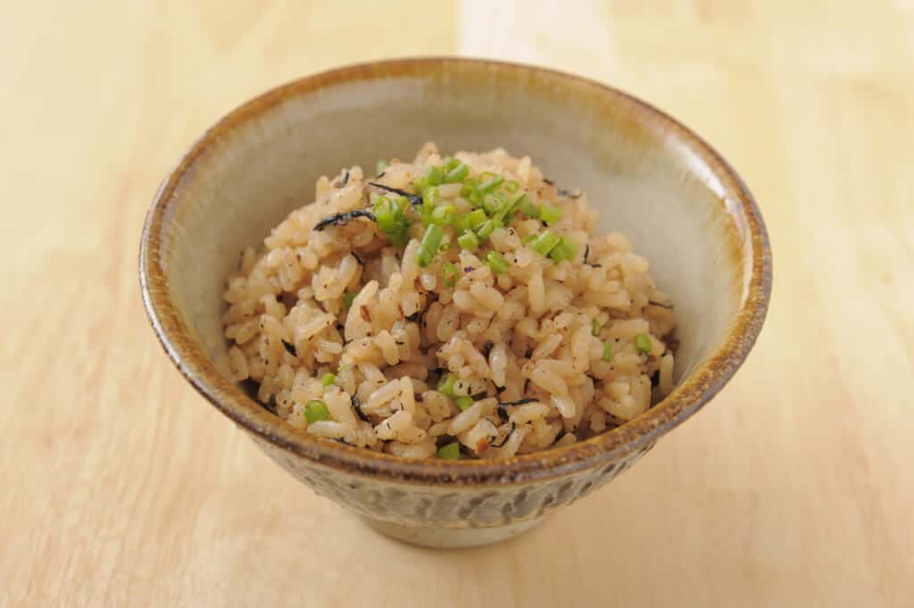 Jushi, okinawan fried rice in Japan