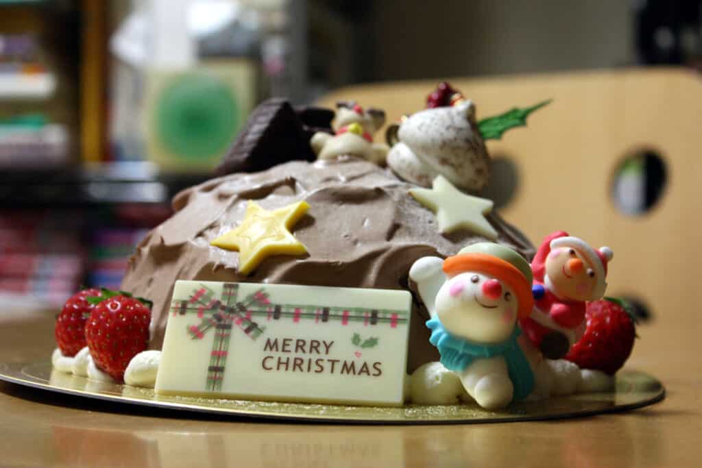 A Japanese Christmas cake 