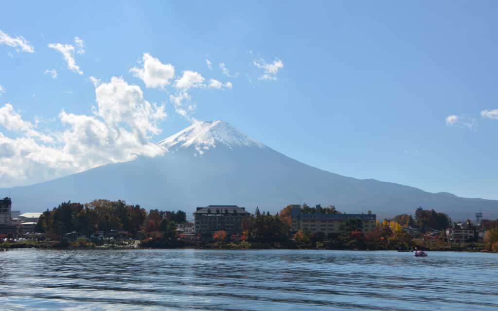 Kawaguchiko with Mount Fuji