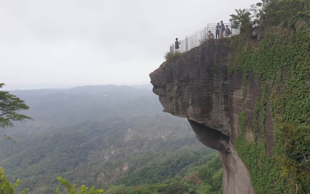 Cliff of Mount Nokogiriyama