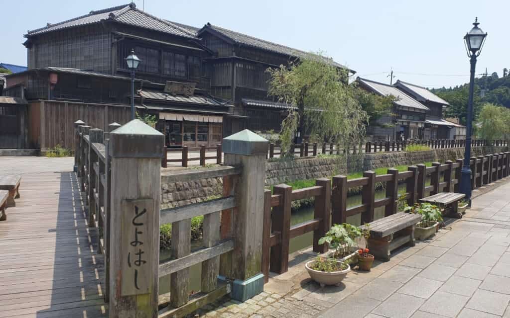 Buildings in Edo style in Sawara