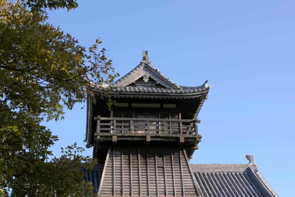 top of Aya castle in Miyazaki, Japan