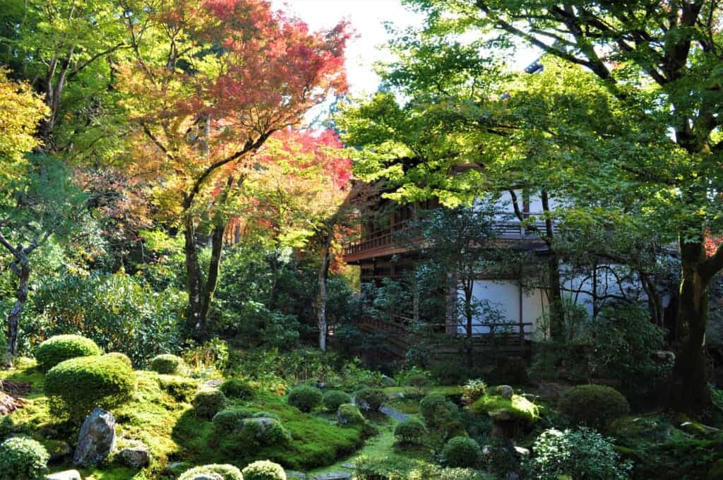 Shuheki-en garden in Sanzen-in, Kyoto