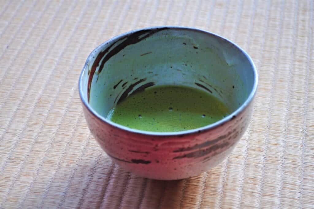 JapaneseMatcha tea at Hosen-in temple, Kyoto
