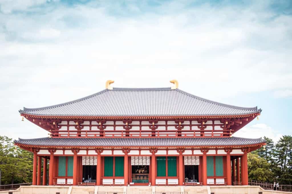 main pavilion of kofukuji temple