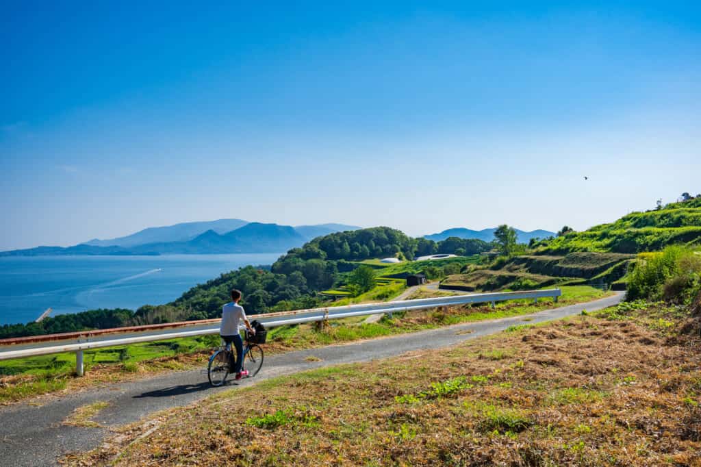 biking in Shikoku, Japan