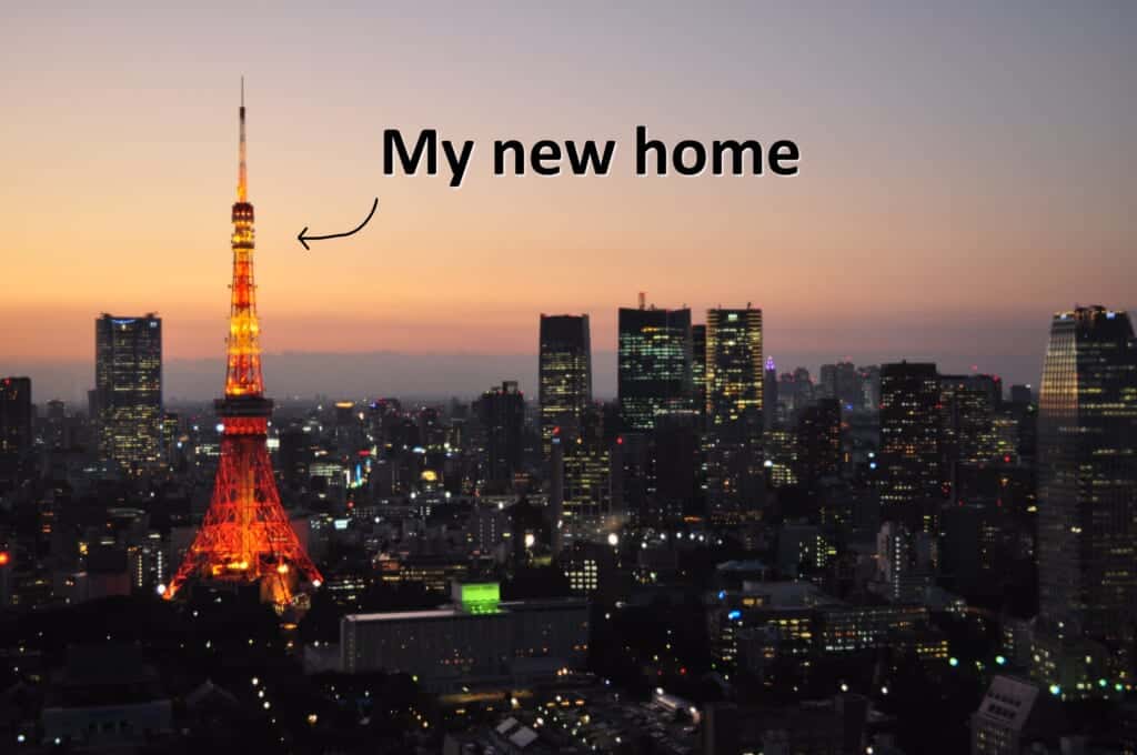 My new home Tokyo Tower