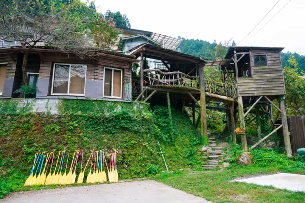 dormitory style accommodation in shikoku, japan