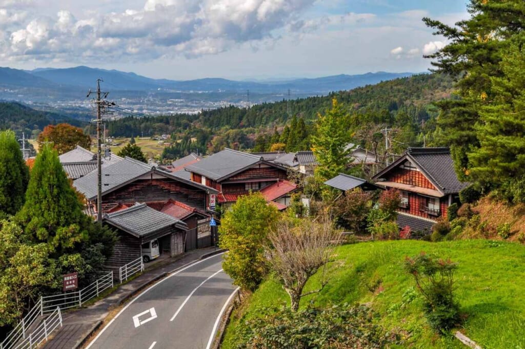 Great view from Jimba, Japan