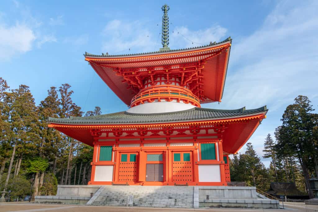 red shrine in JApan