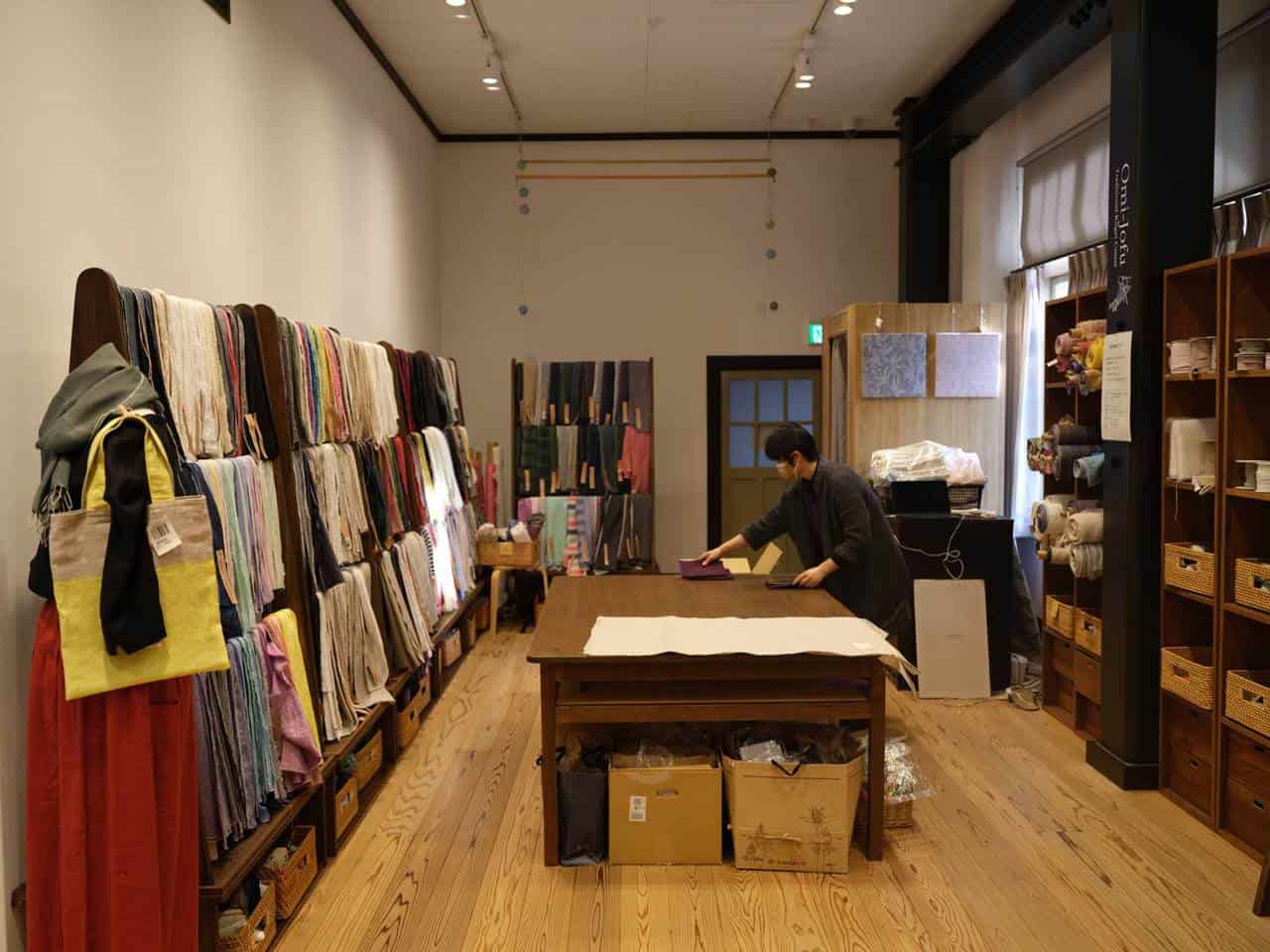 Textile atelier in Japan