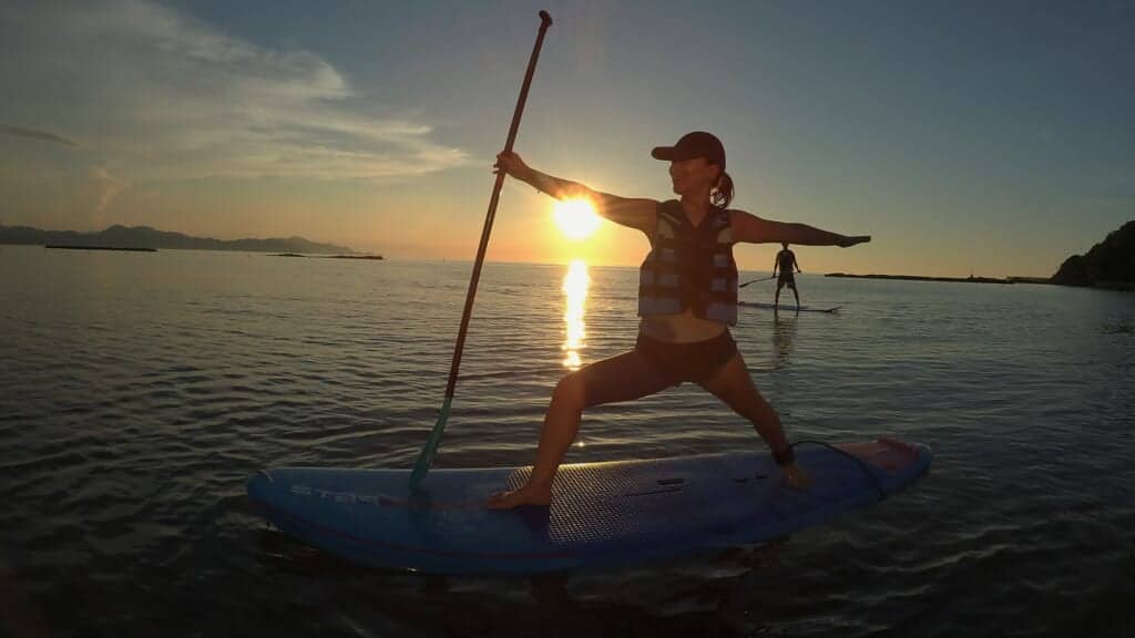 sup standup  paddleboarding in Japan