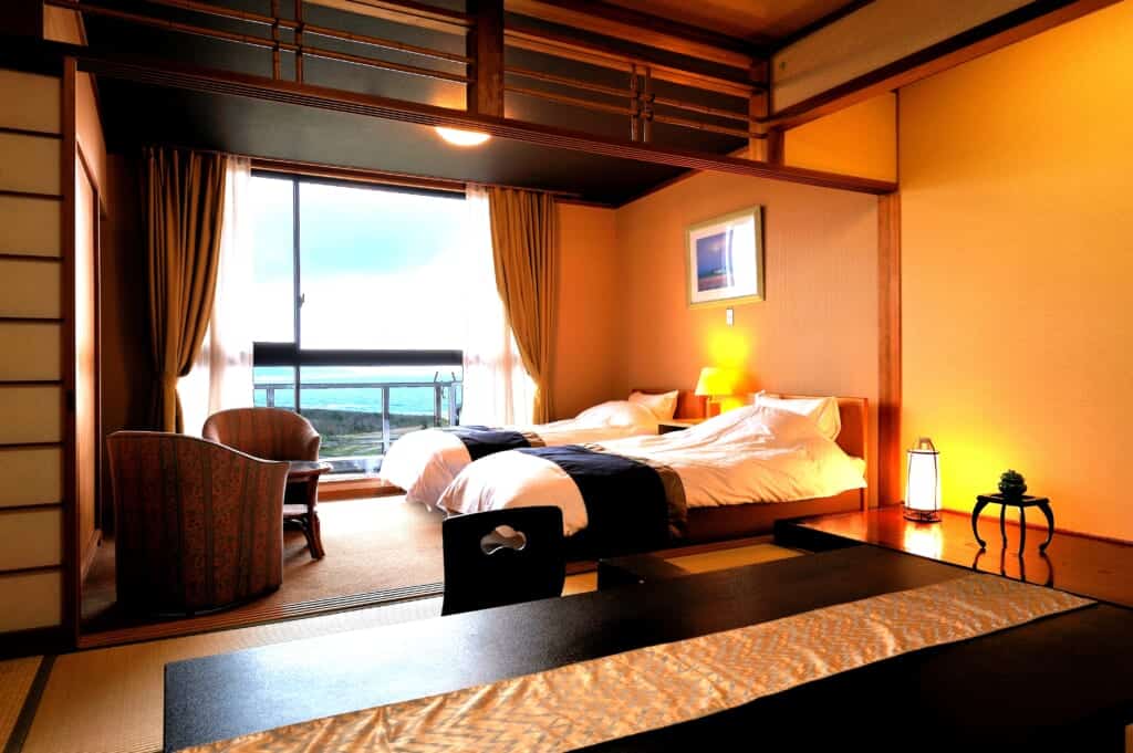 hotel room in kyoto japan