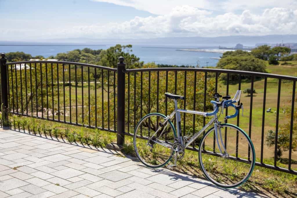 biking in japan