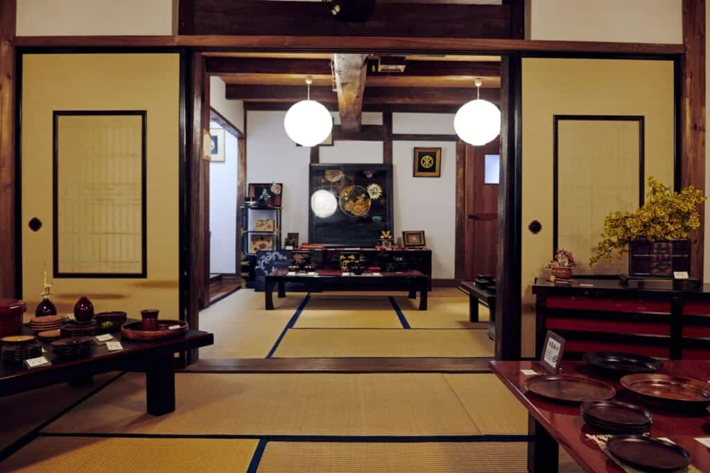 interior of japanese room