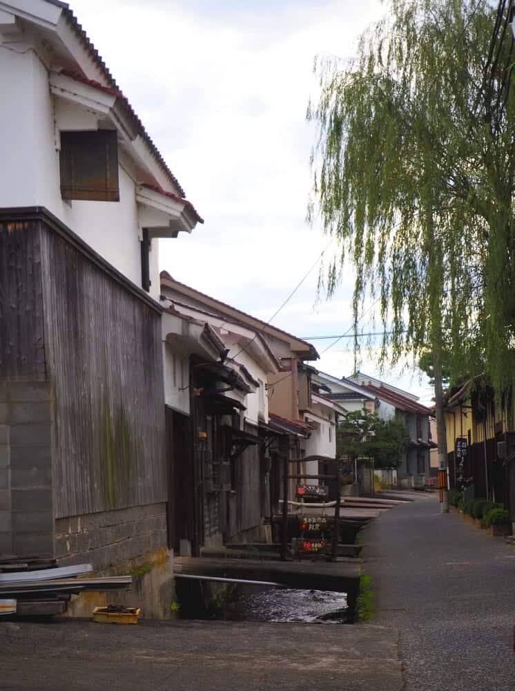 Shirakabe warehouse of Kurayoshi city, Tottori, Japan