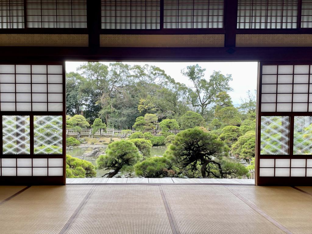 Shotoen Garden view in Japan