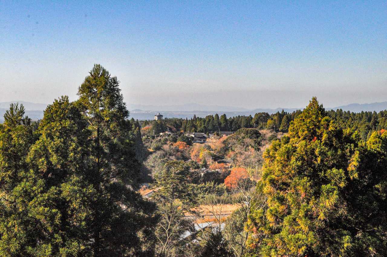 View from Kirishima Shrine