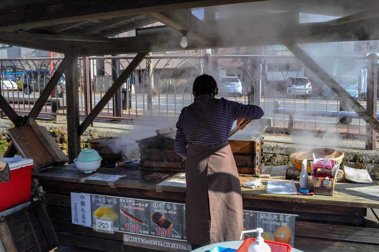 Onsen Market of Kirishima and its local specialties