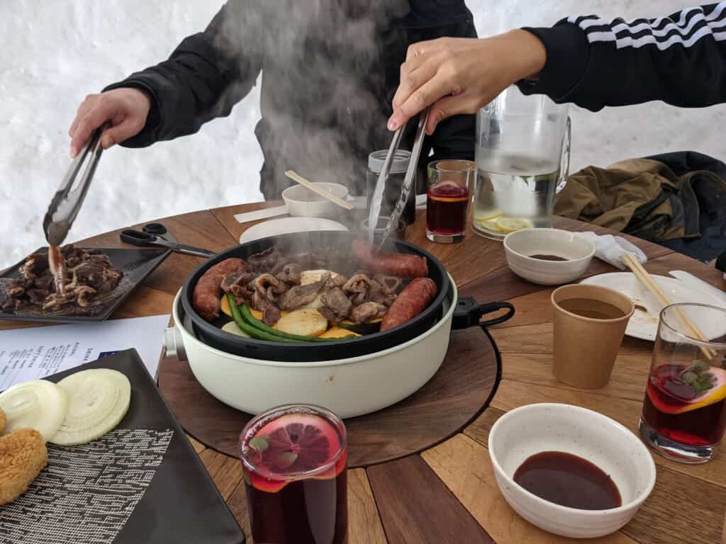 Kamakura Lunch with BBQ Lamb