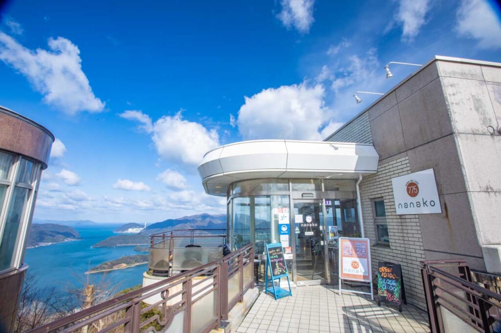 gorogatake park restaurant with scenic views of Maizuru Bay