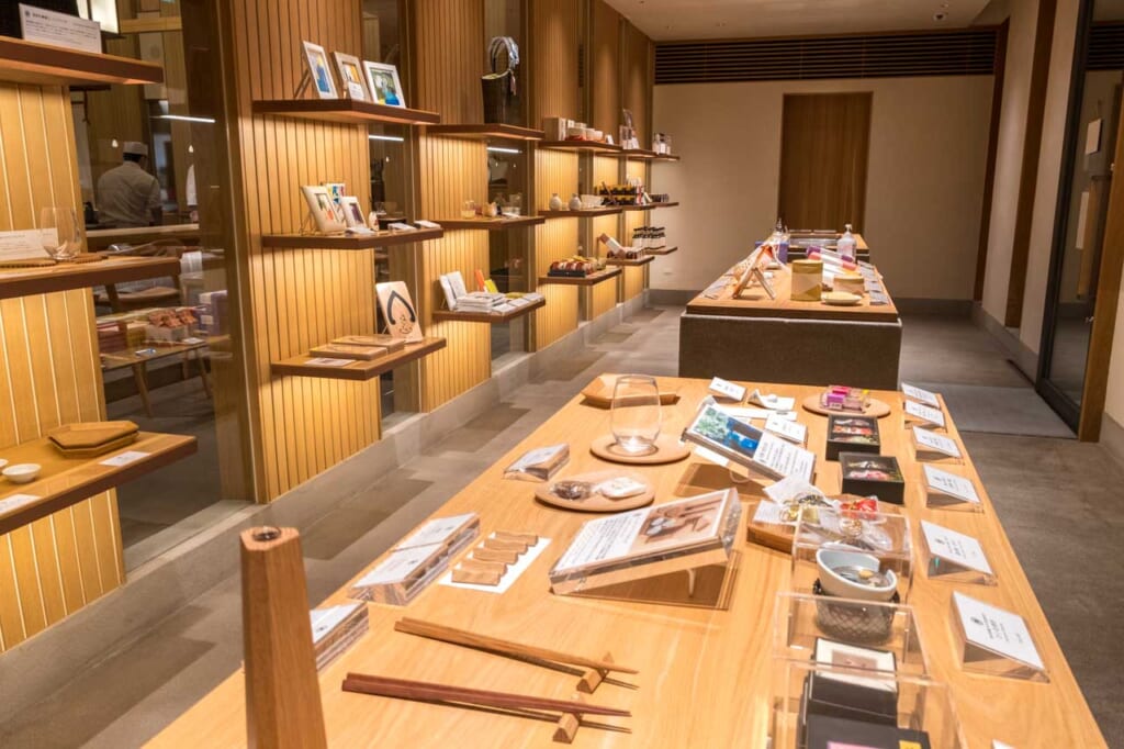 gift shop featuring kinosaki onsen items