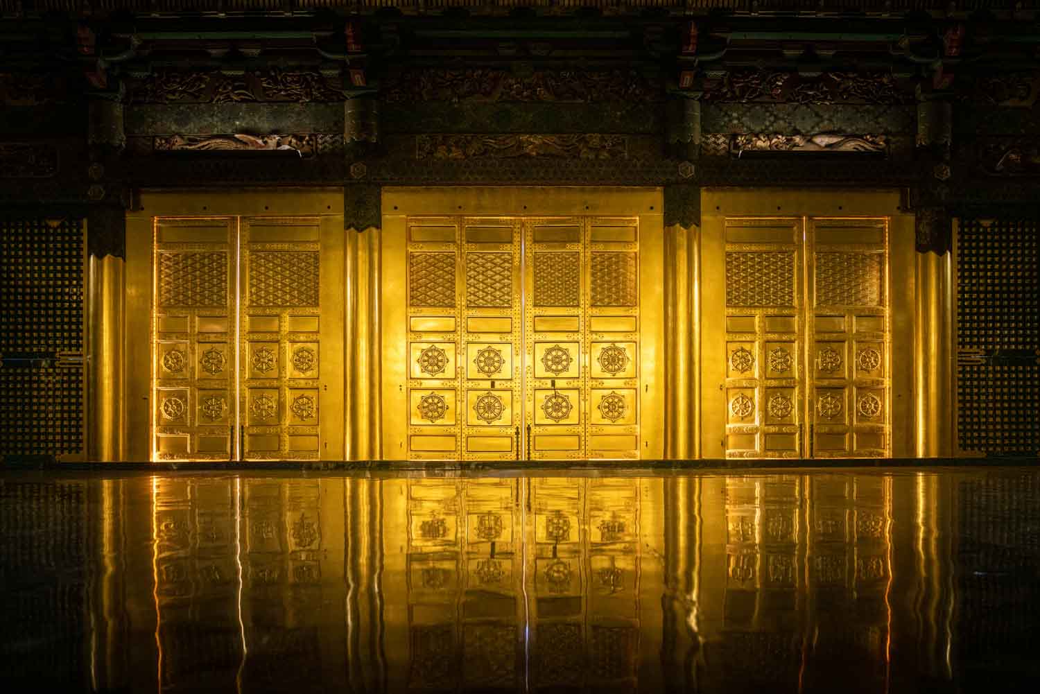 Inside the Ueno Toshogu Shrine