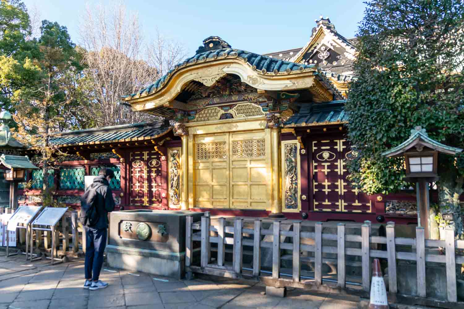 trational Japanese shrine in Tokyo