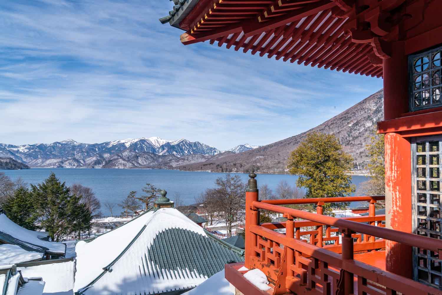 Chuzenji Temple vista