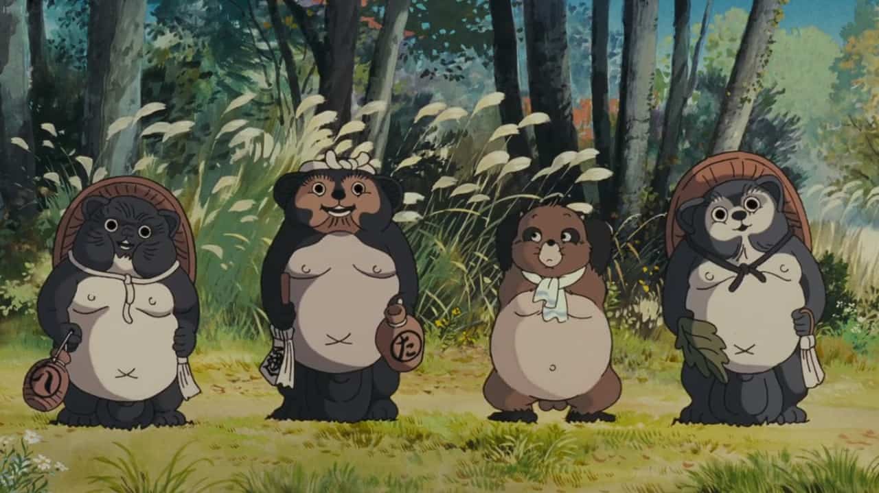 Scene of Pompoko