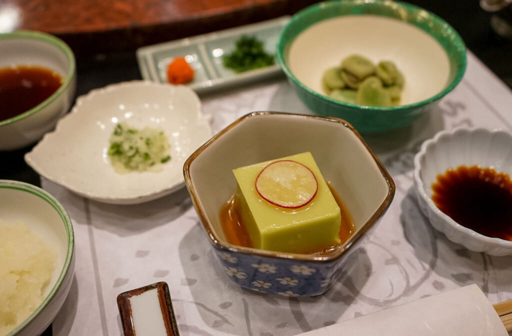 traditional japanese meal in ibaraki