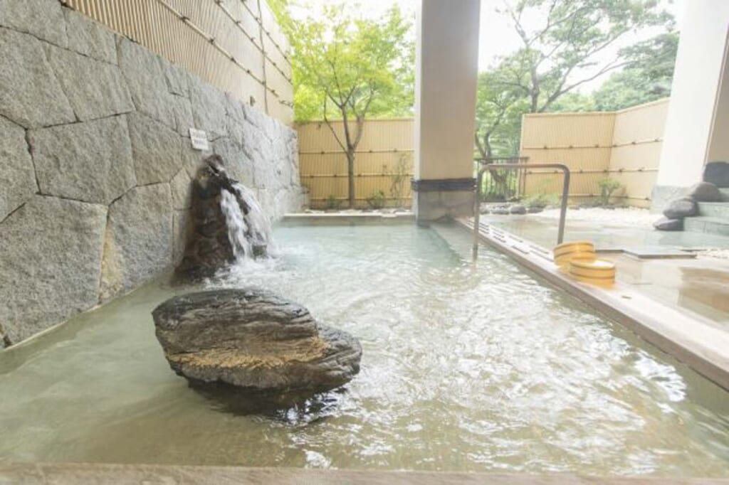 hot springs in ibaraki, Japan