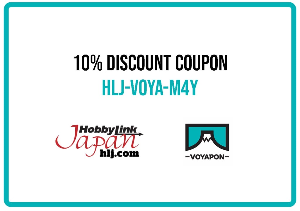 10% discount coupon Hobby Link Japan