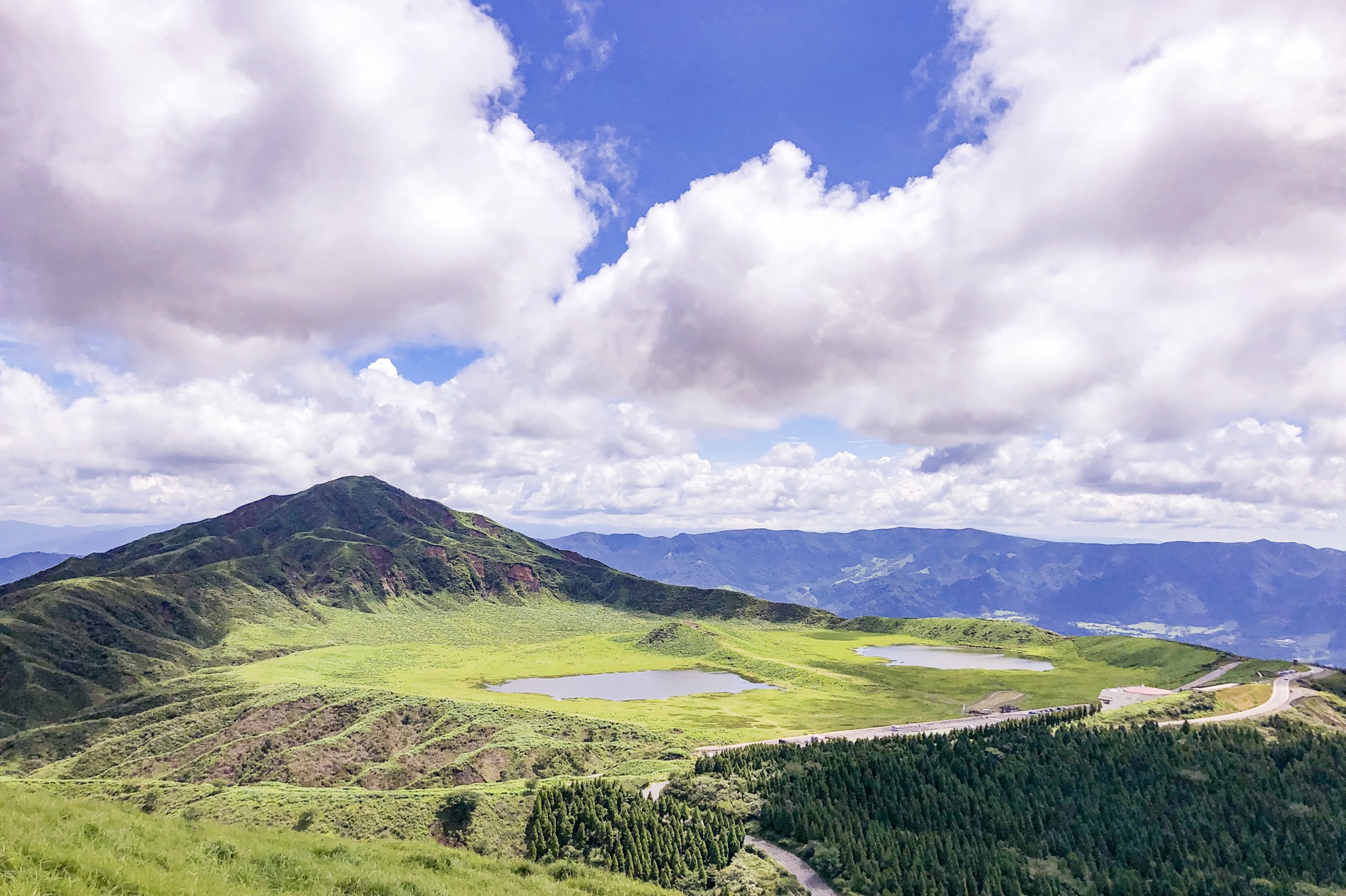 Mt Aso in Kumamoto