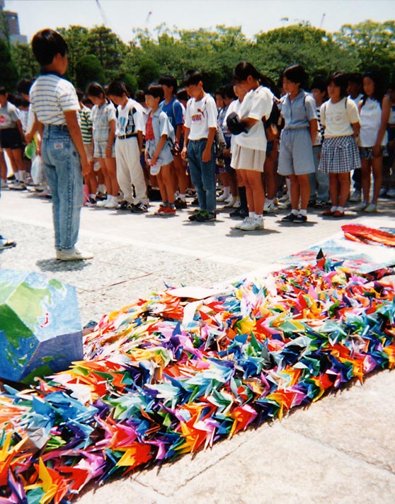 Children peace monument commemoration day