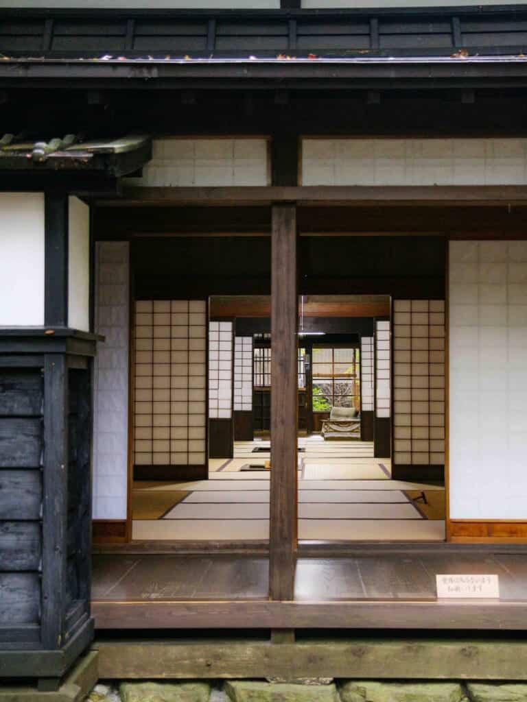 Inner halls of Odano Samurai House