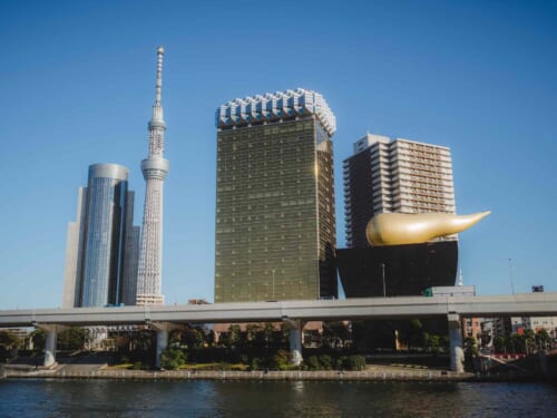 View of Sky Tree from Asakusa Tokyo