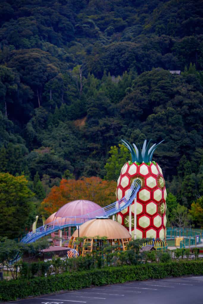 fruit shaped playground slides