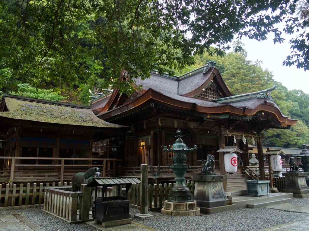 The main shrine of the Konpirasan complex in Kotohira