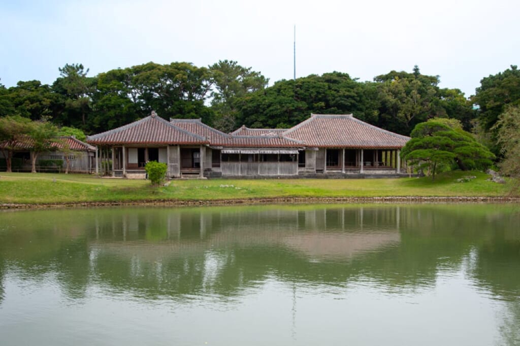 Udun Palace at Shikinaen Royal Garden in Naha, Okinawa