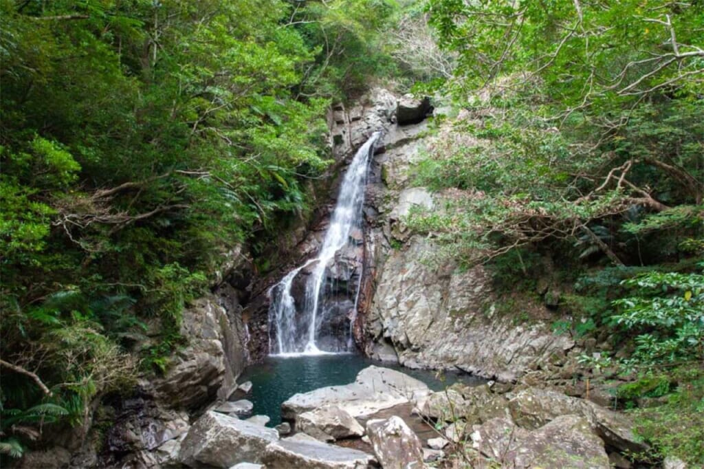 Hiji Otaki Falls in Yambaru