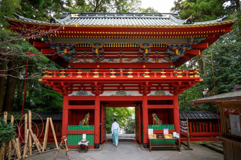 japanese shrine in western shizuoka