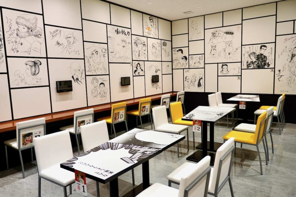 Yokote Masuda Manga Museum cafe
